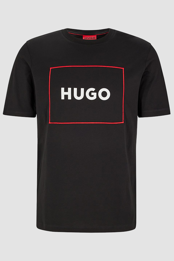 T-SHIRT HUGO - 001 BLACK